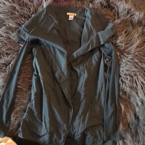 Prairie underground s button down dark green/blue - Picture 1 of 4